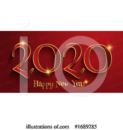 Royalty-Free (RF) New Year Clipart Illustration by KJ Pargeter - Stock Sample #1689285