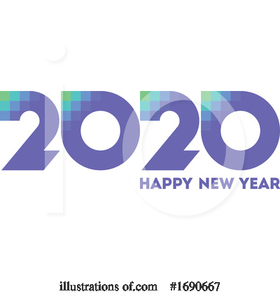 Royalty-Free (RF) New Year Clipart Illustration by elena - Stock Sample #1690667