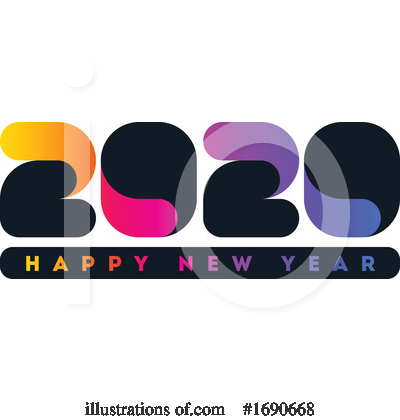 Royalty-Free (RF) New Year Clipart Illustration by elena - Stock Sample #1690668