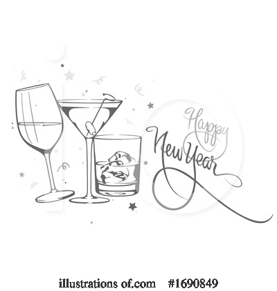 Royalty-Free (RF) New Year Clipart Illustration by dero - Stock Sample #1690849