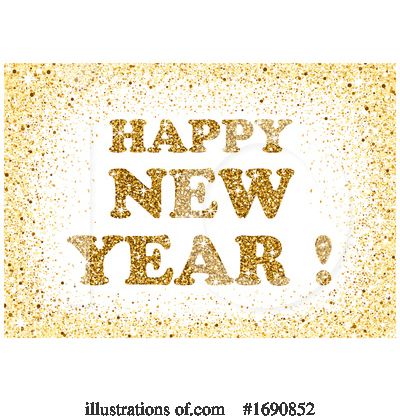 Royalty-Free (RF) New Year Clipart Illustration by dero - Stock Sample #1690852