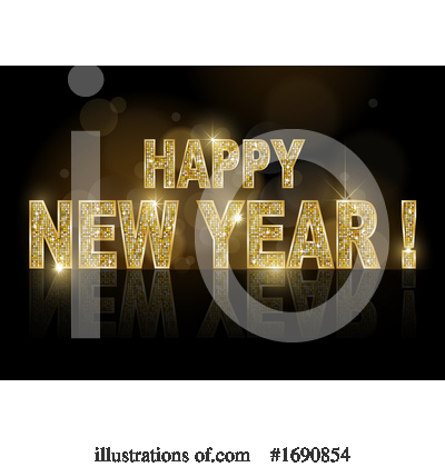 Royalty-Free (RF) New Year Clipart Illustration by dero - Stock Sample #1690854