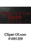 New Year Clipart #1691559 by KJ Pargeter