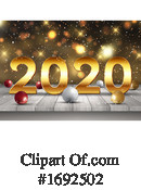 New Year Clipart #1692502 by KJ Pargeter