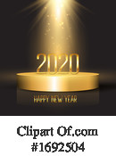 New Year Clipart #1692504 by KJ Pargeter