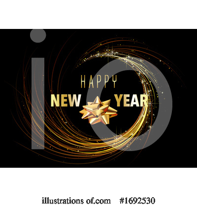 Royalty-Free (RF) New Year Clipart Illustration by dero - Stock Sample #1692530