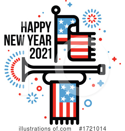 Royalty-Free (RF) New Year Clipart Illustration by elena - Stock Sample #1721014