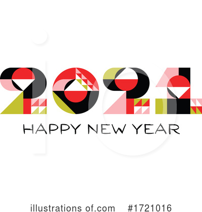 Royalty-Free (RF) New Year Clipart Illustration by elena - Stock Sample #1721016