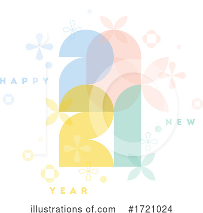 Royalty-Free (RF) New Year Clipart Illustration by elena - Stock Sample #1721024