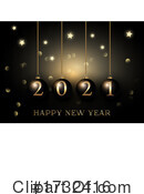 New Year Clipart #1732416 by KJ Pargeter
