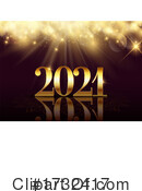 New Year Clipart #1732417 by KJ Pargeter