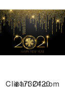 New Year Clipart #1732420 by KJ Pargeter