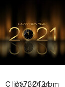New Year Clipart #1732424 by KJ Pargeter