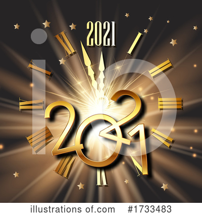 Royalty-Free (RF) New Year Clipart Illustration by KJ Pargeter - Stock Sample #1733483