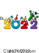 New Year Clipart #1746099 by Hit Toon
