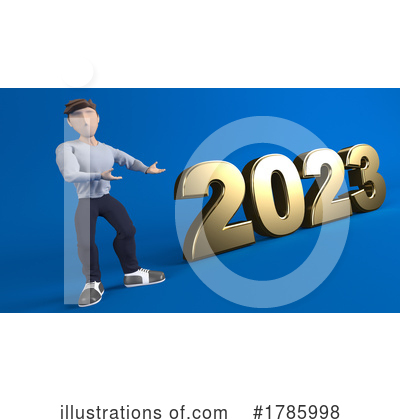 Royalty-Free (RF) New Year Clipart Illustration by KJ Pargeter - Stock Sample #1785998