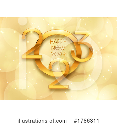 Royalty-Free (RF) New Year Clipart Illustration by KJ Pargeter - Stock Sample #1786311