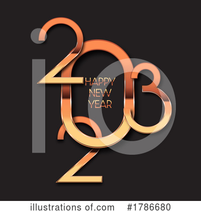 Royalty-Free (RF) New Year Clipart Illustration by KJ Pargeter - Stock Sample #1786680