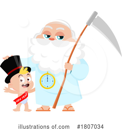 Old Man Clipart #1807034 by Hit Toon