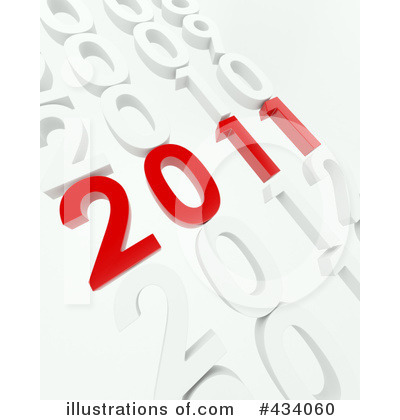Royalty-Free (RF) New Year Clipart Illustration by KJ Pargeter - Stock Sample #434060