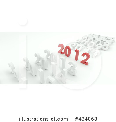 Royalty-Free (RF) New Year Clipart Illustration by KJ Pargeter - Stock Sample #434063