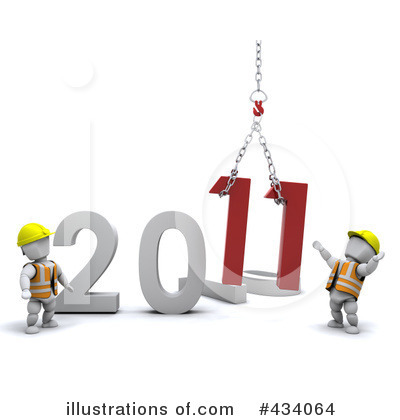 Royalty-Free (RF) New Year Clipart Illustration by KJ Pargeter - Stock Sample #434064