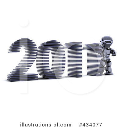 Royalty-Free (RF) New Year Clipart Illustration by KJ Pargeter - Stock Sample #434077