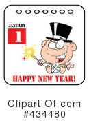 New Year Clipart #434480 by Hit Toon