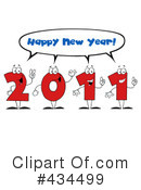 New Year Clipart #434499 by Hit Toon
