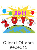 New Year Clipart #434515 by Hit Toon