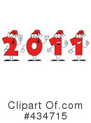 New Year Clipart #434715 by Hit Toon