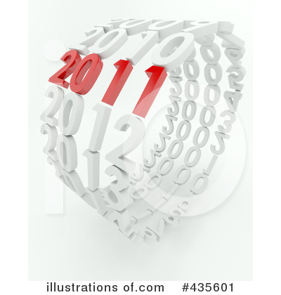 Royalty-Free (RF) New Year Clipart Illustration by KJ Pargeter - Stock Sample #435601