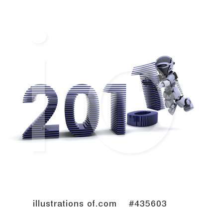 Royalty-Free (RF) New Year Clipart Illustration by KJ Pargeter - Stock Sample #435603