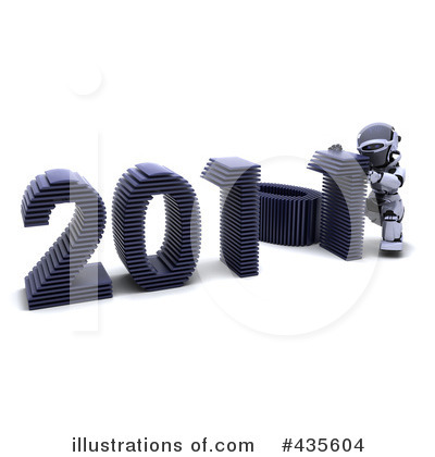 Royalty-Free (RF) New Year Clipart Illustration by KJ Pargeter - Stock Sample #435604