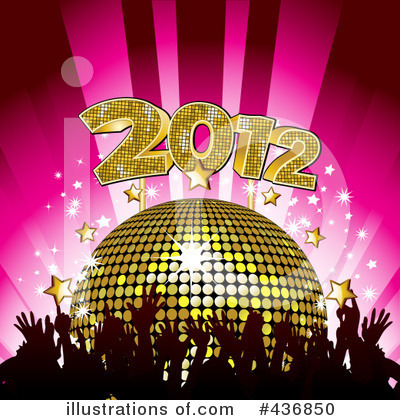 Royalty-Free (RF) New Year Clipart Illustration by elaineitalia - Stock Sample #436850
