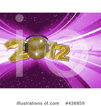 Royalty-Free (RF) New Year Clipart Illustration by elaineitalia - Stock Sample #436859