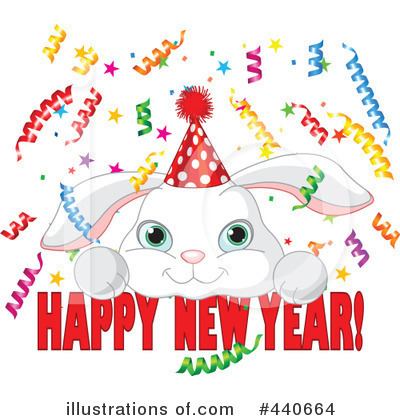 Royalty-Free (RF) New Year Clipart Illustration by Pushkin - Stock Sample #440664