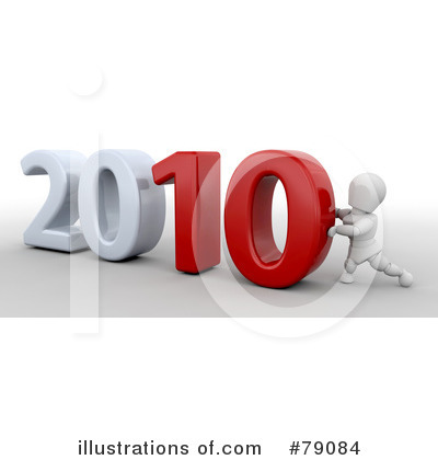 Royalty-Free (RF) New Year Clipart Illustration by KJ Pargeter - Stock Sample #79084
