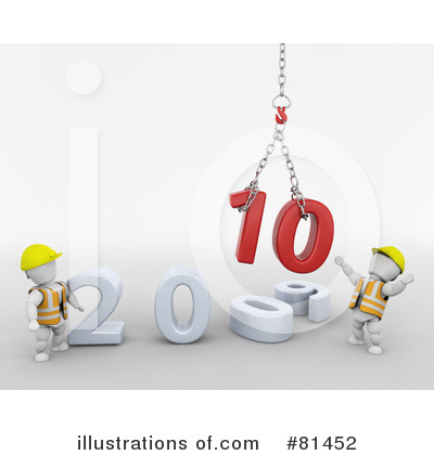 Royalty-Free (RF) New Year Clipart Illustration by KJ Pargeter - Stock Sample #81452