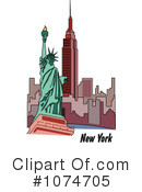 New York Clipart #1074705 by Andy Nortnik