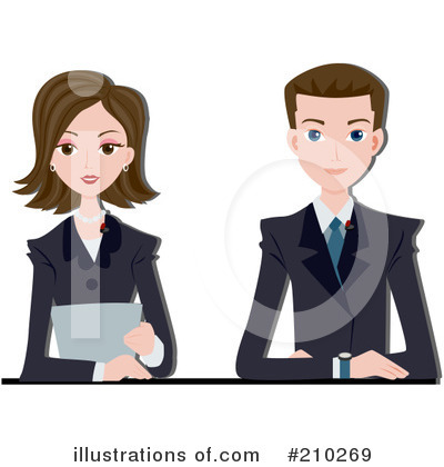 News Anchor Clipart #210269 by BNP Design Studio