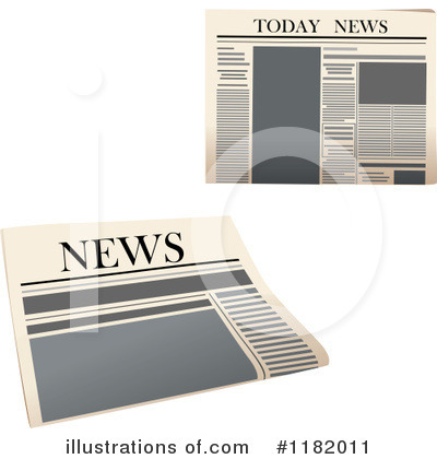 Royalty-Free (RF) News Clipart Illustration by Vector Tradition SM - Stock Sample #1182011