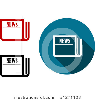 Royalty-Free (RF) News Clipart Illustration by Vector Tradition SM - Stock Sample #1271123