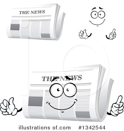 Royalty-Free (RF) News Clipart Illustration by Vector Tradition SM - Stock Sample #1342544