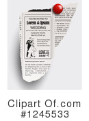 Newspaper Clipart #1245533 by Eugene
