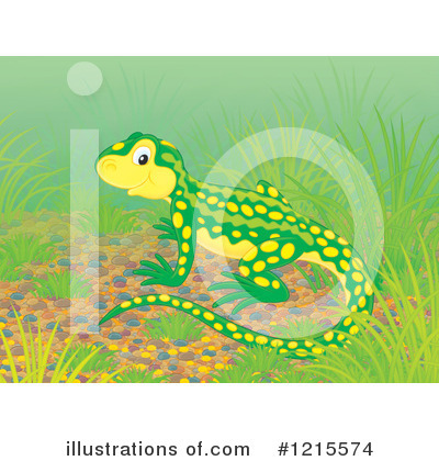 Newt Clipart #1215574 by Alex Bannykh