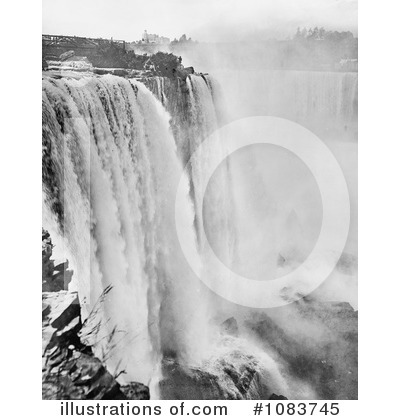 Royalty-Free (RF) Niagara Falls Clipart Illustration by JVPD - Stock Sample #1083745