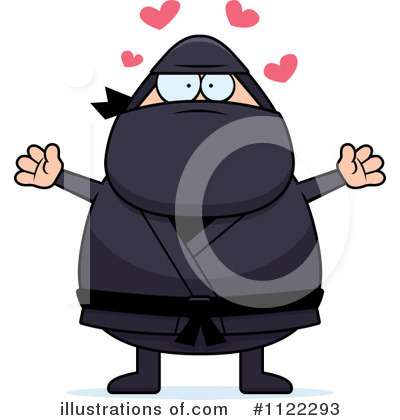 Ninja Clipart #1122293 by Cory Thoman