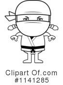 Ninja Clipart #1141285 by Cory Thoman