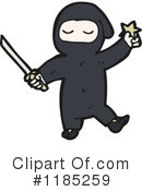 Ninja Clipart #1185259 by lineartestpilot